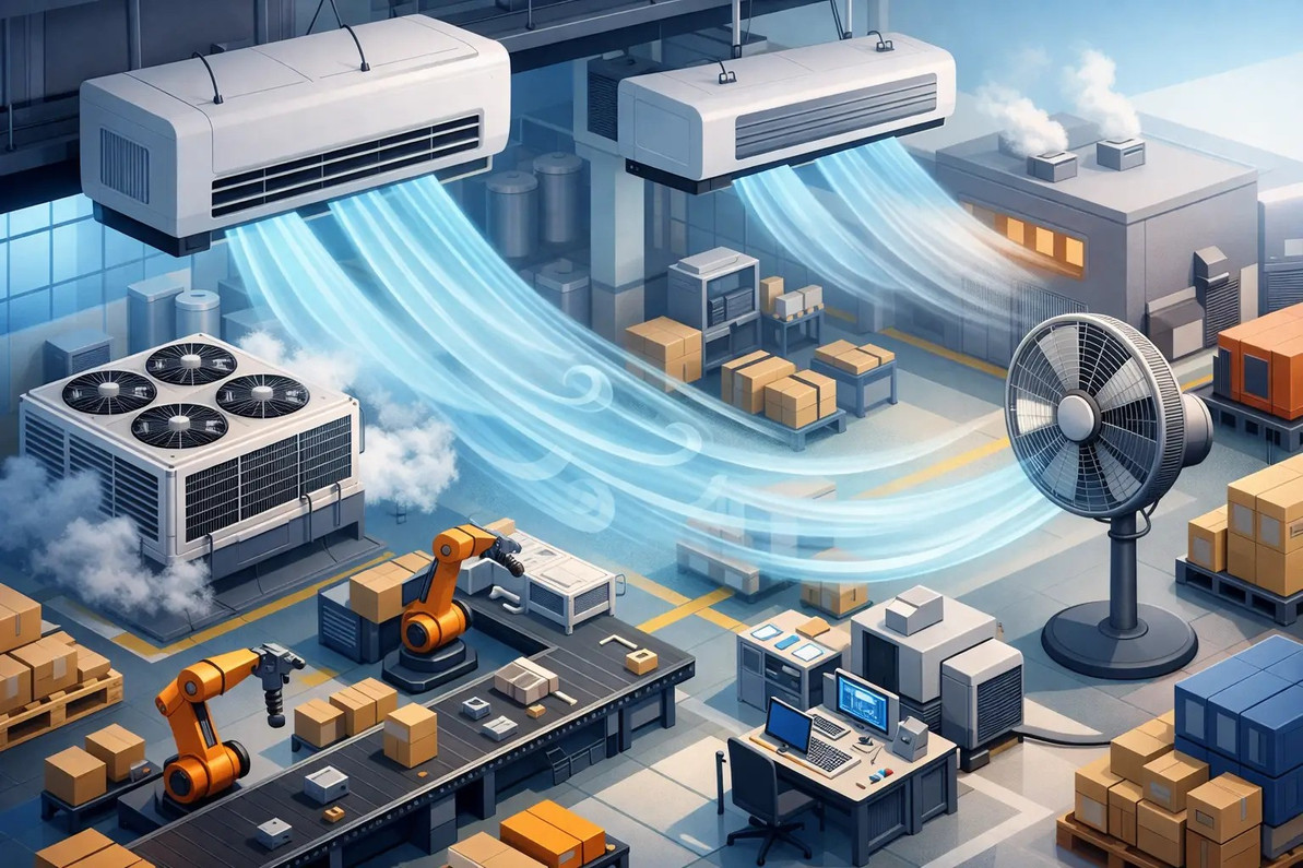 How to Cool a Factory Floor Efficiently