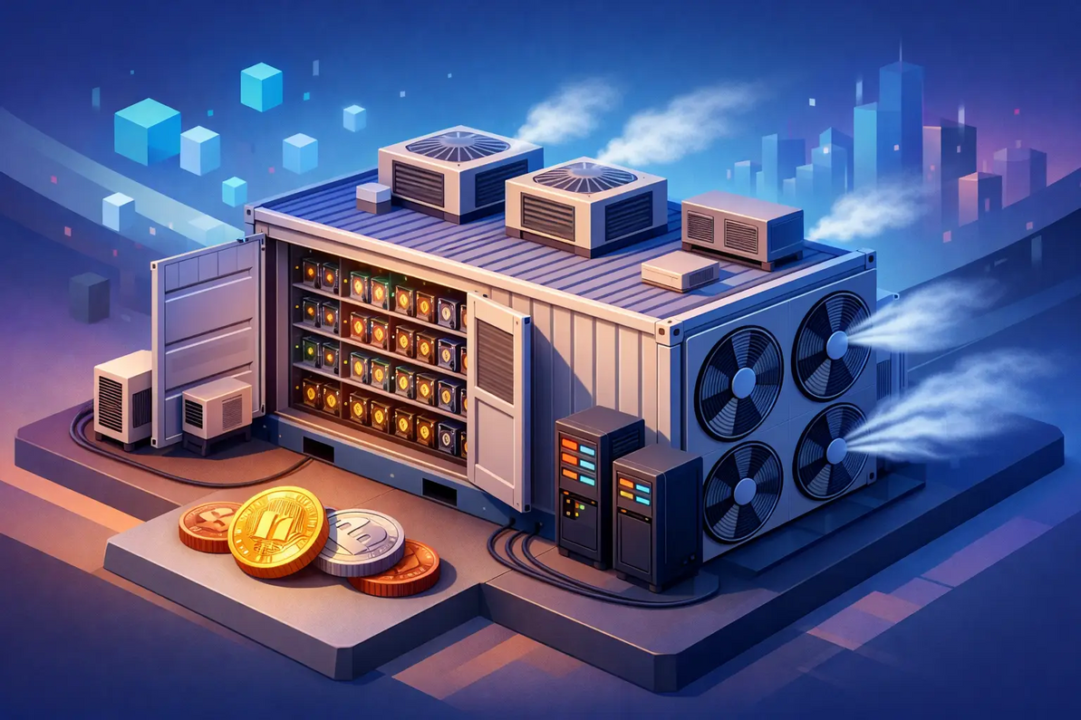 How to Design a Profitable Air-Cooled Crypto Mining Container