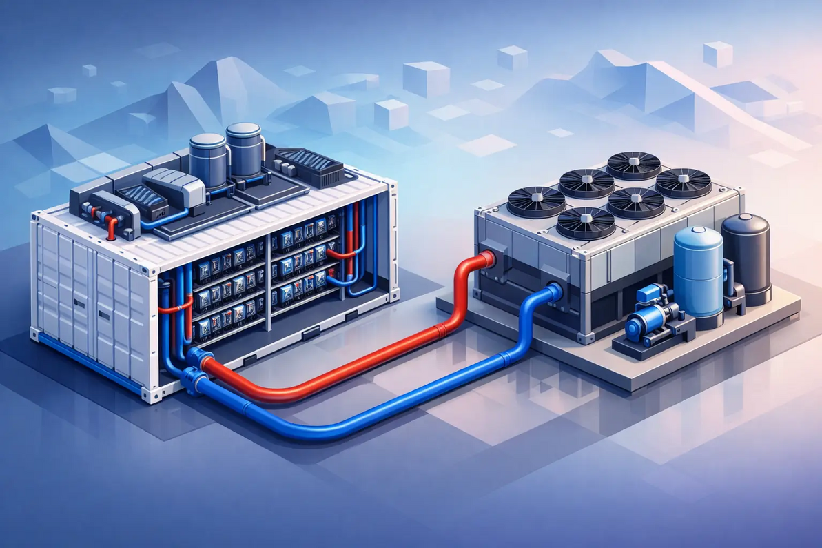 How to Select a Hydro-Cooled Mining Container & Dry Cooler