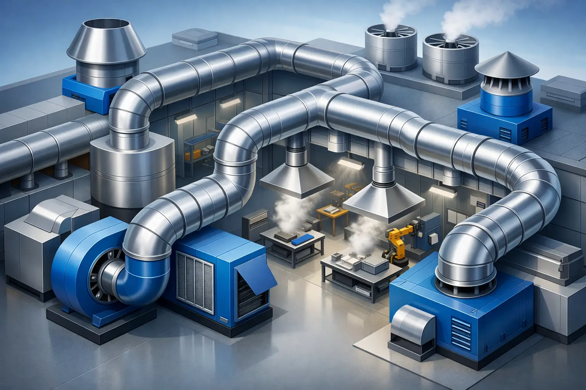 Industrial Ventilation System Design Basics