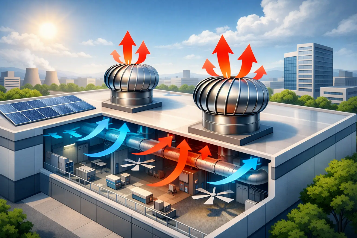 Is Edmonds Hybrid Ventilation the Future for Commercial & Industrial Building Cooling?