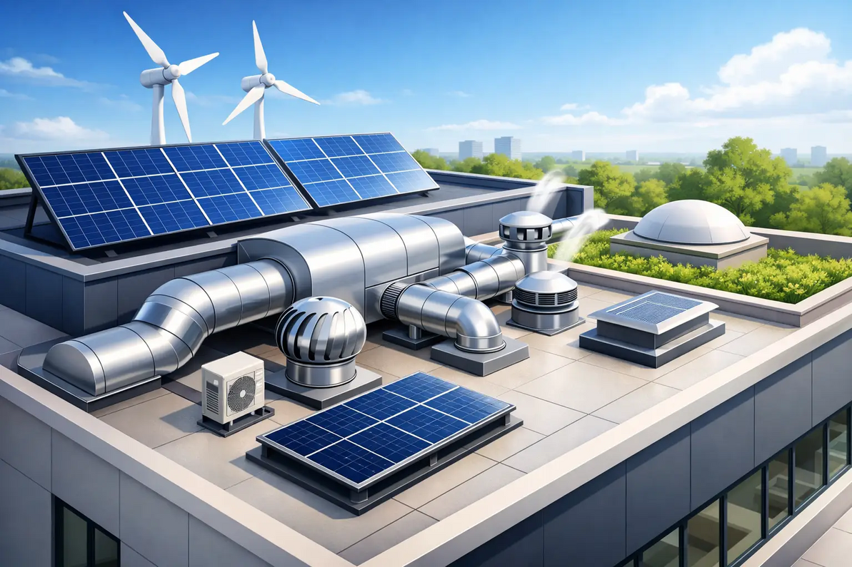 Net Zero Rooftop Ventilation Guide for Facilities