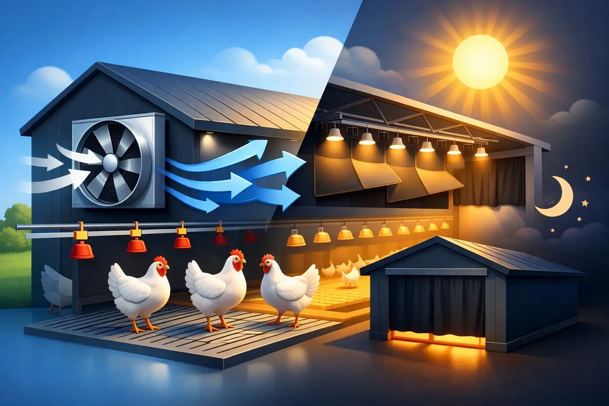 Poultry Ventilation & Light Deprivation Experts