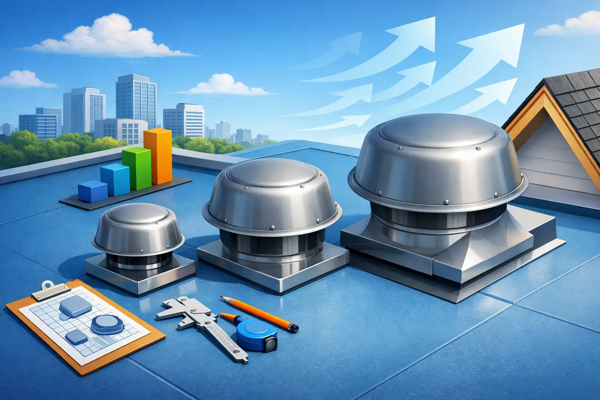 Roof Mount Exhaust Fan Sizing Explained