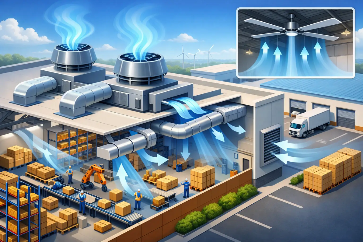 Ventilation Guide for Warehouse & Mfg Facilities