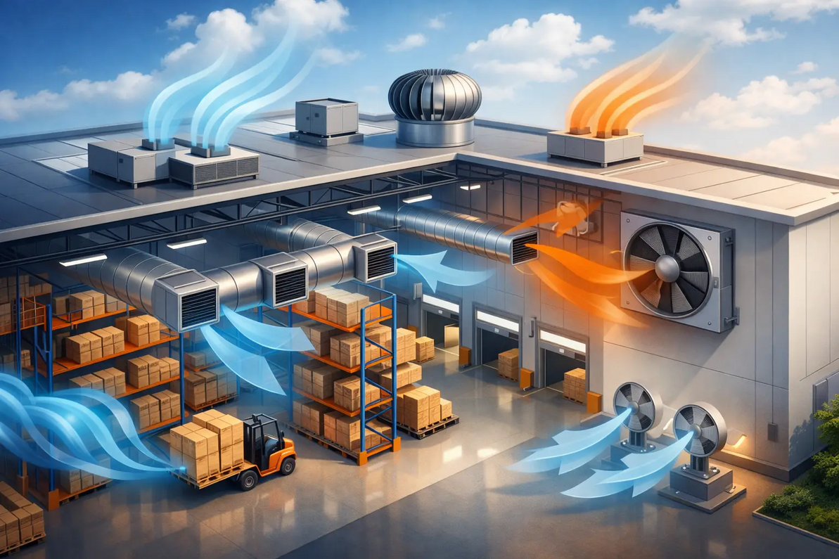 Warehouse Ventilation Trends 2026
