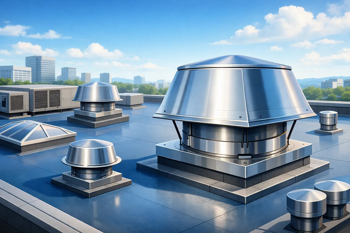 When Are Roof-Mount Hooded Exhaust Fans Required?