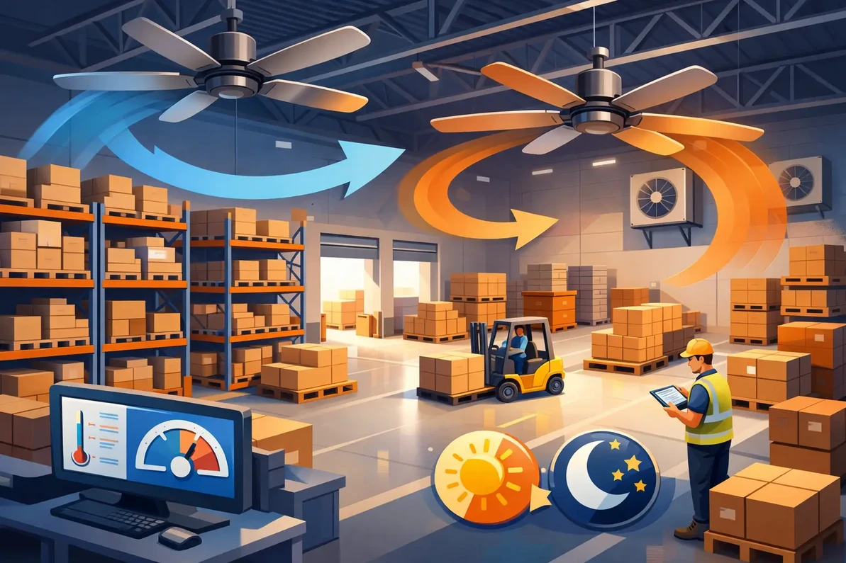 When Should Warehouse Fans Run? A Practical Plan