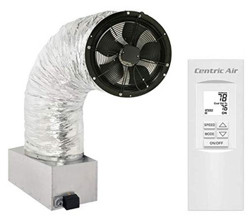 CENTRIC AIR 2.7 (2709 CFM ENERGY SAVER 288 WATTS HIGHLY RATED GERMAN FAN MOTOR) WHOLE HOUSE FAN: up to 2400 SQ. FT.  With advanced 2-Speed wireless controller using built-in timer or by temperature.  The wireless remote sits on a bedroom table or used anywhere in the home. Call for FREE Expert Advice |  Factory Fans Direct 888-849-1233  CENTRIC AIR 2.7 (2709 CFM ENERGY SAVER 288 WATTS HIGHLY RATED GERMAN FAN MOTOR) WHOLE HOUSE FAN: up to 2400 SQ. FT.  With advanced 2-Speed wireless controller using built-in timer or by temperature.  The wireless remote sits on a bedroom table or used anywhere in the home. Call for FREE Expert Advice |  Factory Fans Direct 888-849-1233
