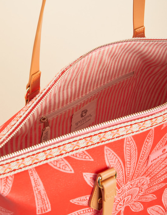 Spartina Zip Travel Tote - Palmetto Frond