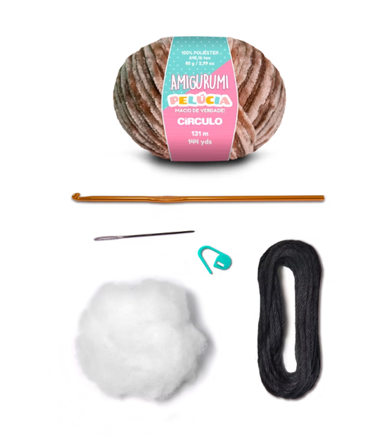 Circulo Amigurumi Kit - Nappy Time: Bear Cub Circulo Amigurumi Kit - Nappy Time: Bear Cub