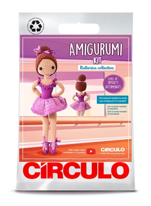 Circulo Amigurumi Kit - Ballerina Collection: Alana