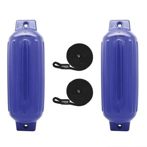 Extreme Max 3006.7569 BoatTector Inflatable Fender Value 2-Pack - 8.5" x 27", Cobalt Blue Extreme Max 3006.7569 BoatTector Inflatable Fender Value 2-Pack - 8.5" x 27", Cobalt Blue