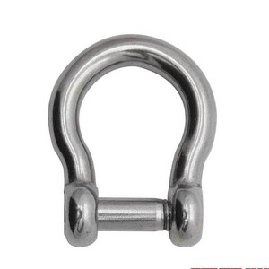 Extreme Max 3006.8405 BoatTector Stainless Steel Bow Shackle with No-Snag Pin - 1/4"