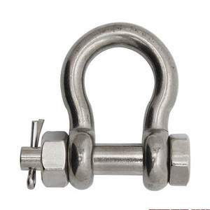 Extreme Max 3006.8366 BoatTector Stainless Steel Bolt-Type Anchor Shackle - 1/4"
