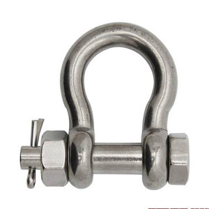 Extreme Max 3006.8369 BoatTector Stainless Steel Bolt-Type Anchor Shackle - 5/16"