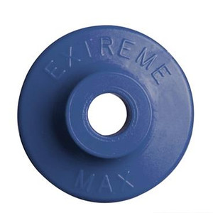 Extreme Max 5900.1194 Round Plastic Backers - Blue, Pack of 24