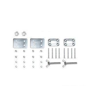 Extreme Max 5001.5778 Removable Hardware Kit for Deluxe Chrome Motorcycle Wheel Chock