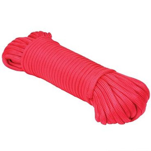 Extreme Max 3008.0517 Pink Type III 550 Paracord Commercial Grade - 5/32" x 100'