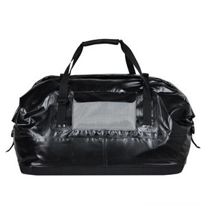 Extreme Max 3006.7339 Dry Tech Waterproof Roll-Top Duffel Bag - 110 Liter, Black