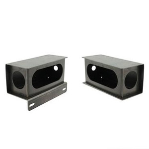 Extreme Max 5001.1364 Weld-On Steel Taillight Housing Kit with License Plate Bracket