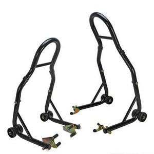 Extreme Max 5600.3211 Sport Bike Motorcycle Front & Rear Spool-Style Lift Stand - Fits Most Yamaha, Honda, Kawasaki, Suzuki, Ducati, BMW