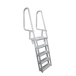 Extreme Max 3005.4119 Deluxe Flip-Up Dock Ladder - 5-Step Extreme Max 3005.4119 Deluxe Flip-Up Dock Ladder - 5-Step
