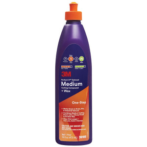 3M 36105 Perfect-It Gelcoat Medium Cutting Compound Plus Wax - Pint - 7100210711 3M 36105 Perfect-It Gelcoat Medium Cutting Compound Plus Wax - Pint - 7100210711
