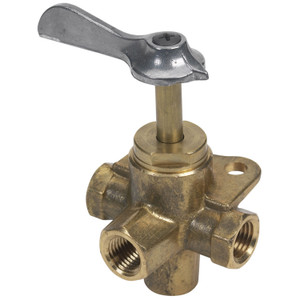Sierra 033304-10 FNPT Four-Way Valve - 1/4" - 033304-10 Sierra 033304-10 FNPT Four-Way Valve - 1/4" - 033304-10