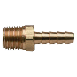 Sierra 033430-10 Hose Barb Brass 1/4 in. NPT 5/16 in. - 033430-10