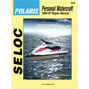 Sierra 18-09400 Seloc Repair Manual for Polaris Personal Watercraft - 1992-1997 - 18-09400