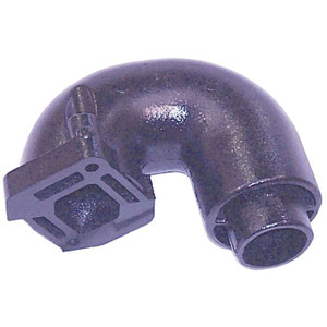 Sierra 18-1975-1 Riser with Exhaust Tube for Late Model Mercruiser 4-Cylinder Engines - 18-1975-1