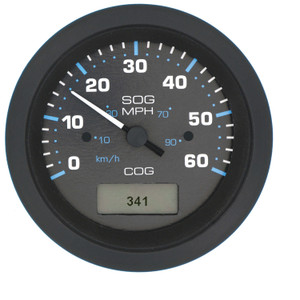 Sierra 781-684-060P Speedo GPS, Eclipse - 60 MPH - 781-684-060P