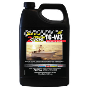 Star brite 19000 Premium 2-Cycle TC-W3 Synthetic Blend Engine Oil - Gallon - 19000