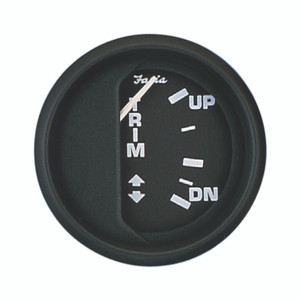 Faria 12827 Euro Trim Gauge (Johnson/Evinrude/Suzuki Outboard) - 2", Black - 12827 Faria 12827 Euro Trim Gauge (Johnson/Evinrude/Suzuki Outboard) - 2", Black - 12827