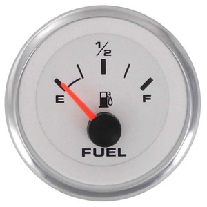 Sierra 62551P Premier Pro Series - Fuel Gauge, White - 62551P