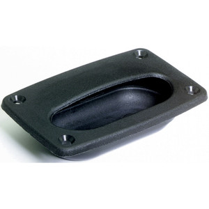 Attwood 2027-7 Rectangular Flush Hatch Pull - Black - 2027-7 Attwood 2027-7 Rectangular Flush Hatch Pull - Black - 2027-7