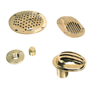 Whitecap S-5051C Bronze Garboard Drain and Plug - 2" Diameter x 1/2" Thread - S-5051C Whitecap S-5051C Bronze Garboard Drain and Plug - 2" Diameter x 1/2" Thread - S-5051C