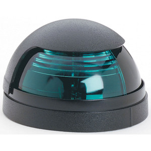 Attwood 5040G7 Pulsar One-Mile Sidelight - Green/Black - 5040G7