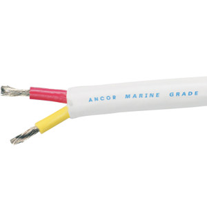 Ancor 126710 Safety Duplex Cable, 16/2 AWG (2 x 1mm2) - 100', Round - 126710