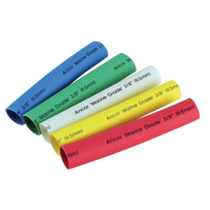 Ancor 304503 Heat Shrink Tubing - 3/8" x 3", Assorted Colors, Pack of 5 - 304503