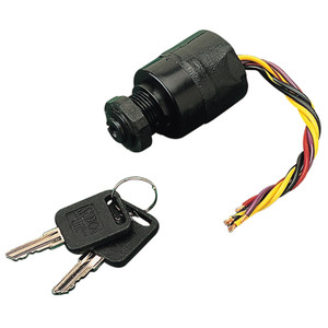 Sea-Dog 420383-1 Three Position Ignition Switch, Poly 3 Position Magneto - Off-Ignition-Start-Choke - 420383-1