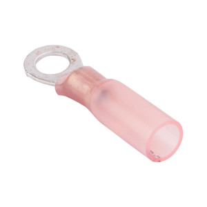 Sea-Dog 429218H-1 Nylon Ring Terminal 22-18 Ga Ring Size 3/8", Pack of 6 - 429218H-1