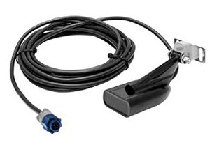 Lowrance 000-14886-001 9-Pin Shoot-Thru Hull M/H CHIRP Transducer - No Temp - 000-14886-001