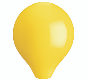 Polyform CC-3 YELLOW CC Series Mooring Buoy - 17" x 21", Yellow - CC-3 YELLOW