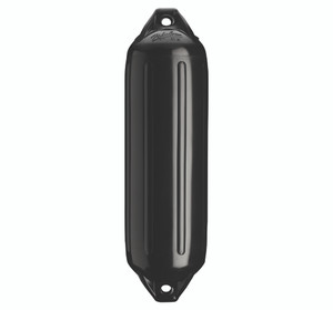 Polyform NF-3 BLACK NF Series Fender - 5.6" x 19", Black - NF-3 BLACK