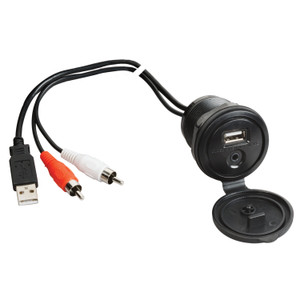 Jensen JENAUX USB Interface and 1/8" Auxiliary Input Jack - JENAUX Jensen JENAUX USB Interface and 1/8" Auxiliary Input Jack - JENAUX