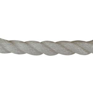 Sea-Dog 301110200WH-1 Twisted Nylon Anchor Line with Thimble - 3/8" x 200', White - 301110200WH-1