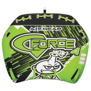 Airhead AHGF-4 G-FORCE 4 Inflatable Quadruple Rider Towable - AHGF-4 Airhead AHGF-4 G-FORCE 4 Inflatable Quadruple Rider Towable - AHGF-4
