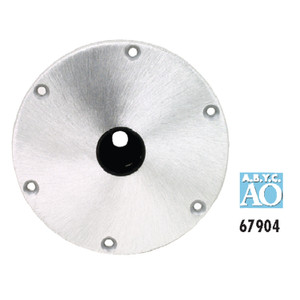 Attwood 67904 Snap-Lock 1.77" Base Plate - 9" Round, Aluminum - 67904 Attwood 67904 Snap-Lock 1.77" Base Plate - 9" Round, Aluminum - 67904